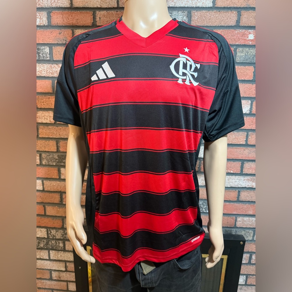 Adidas Men’s CR Flamengo Home Jersey Size: XL NEW